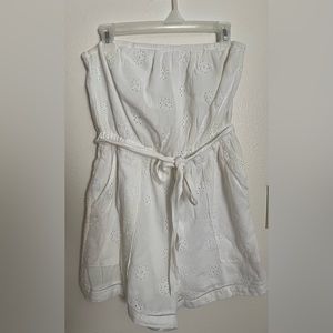 American Eagle Floral Romper